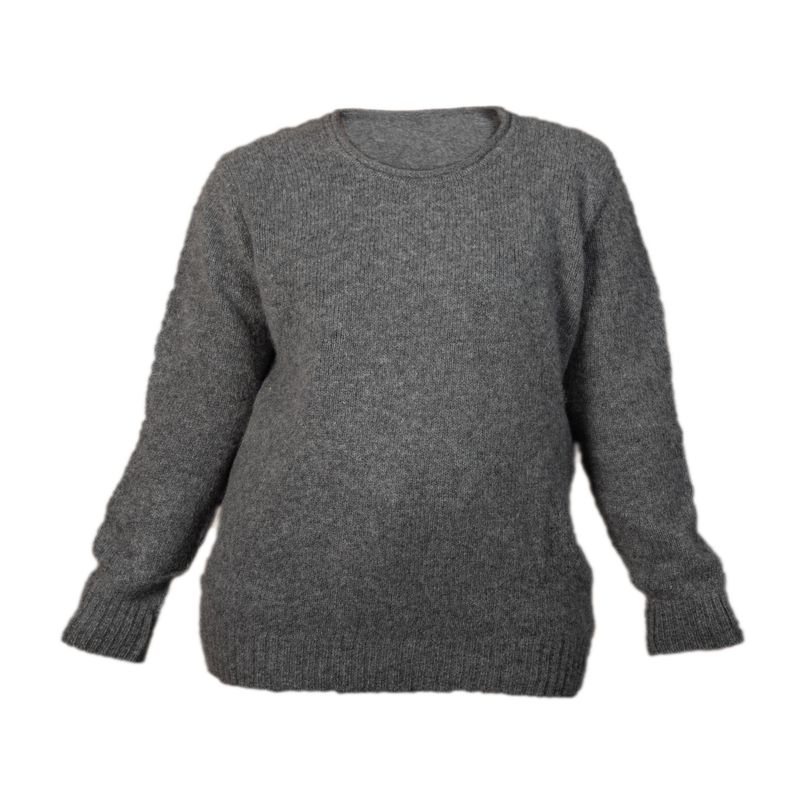 Cloud cashmere sweater (Women) - Charcoal