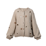 Little Buds cardigan (Women) - Linen