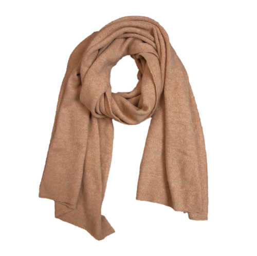 Cashfelt JUMBO scarf (cashmere) - Camel