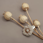 Flora hair Clip - Oats