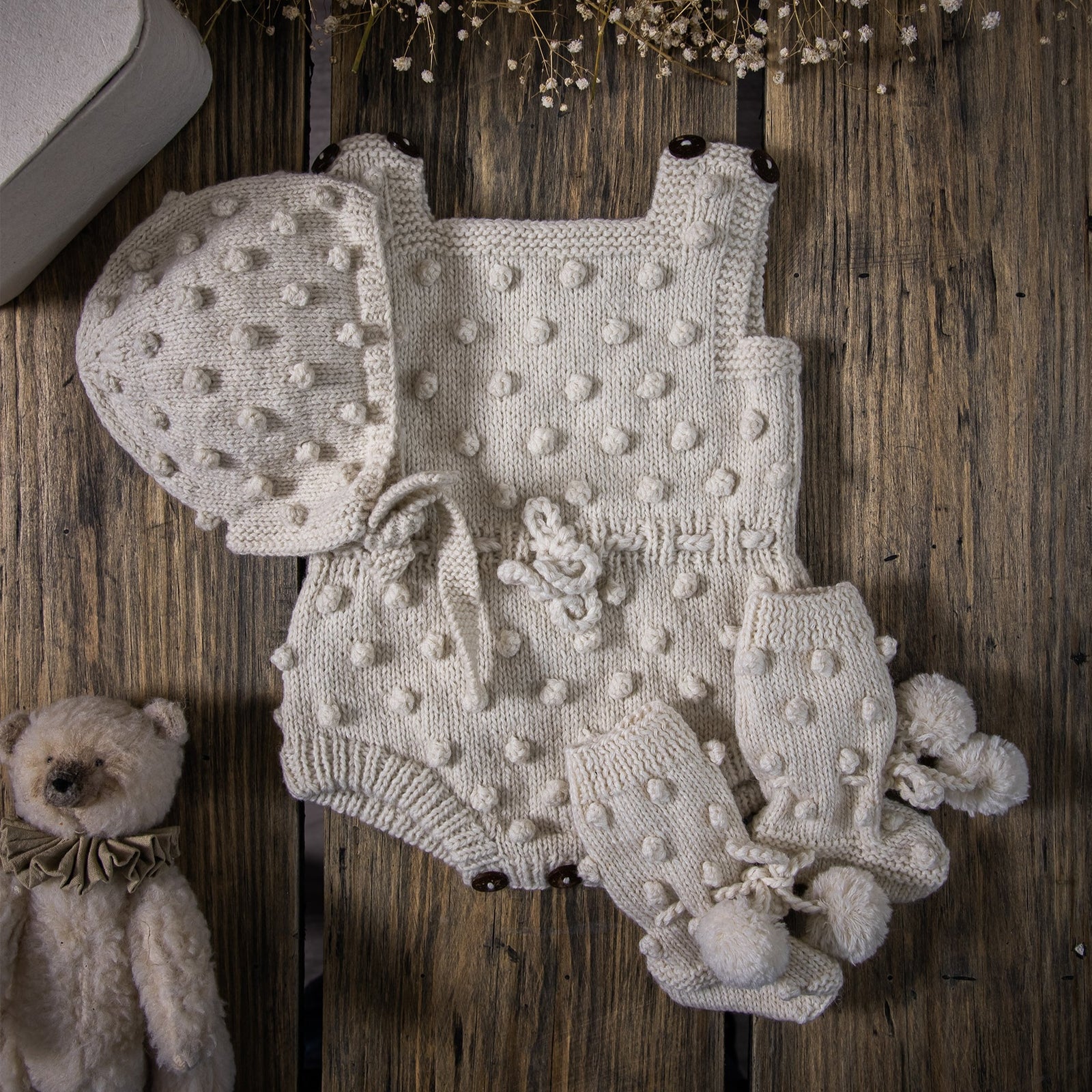 【Shirley bredal】Violetta romper 3-6m Shirley Bredal VIOLETTA romper(moody rose) - SEN_TO_SENCE