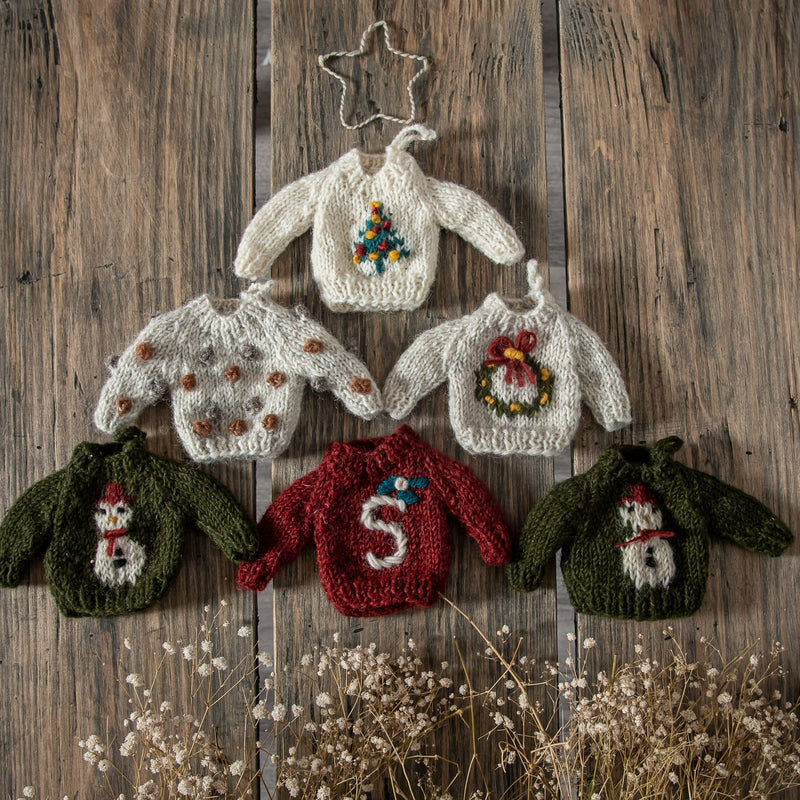 Sweater ornament Snowman