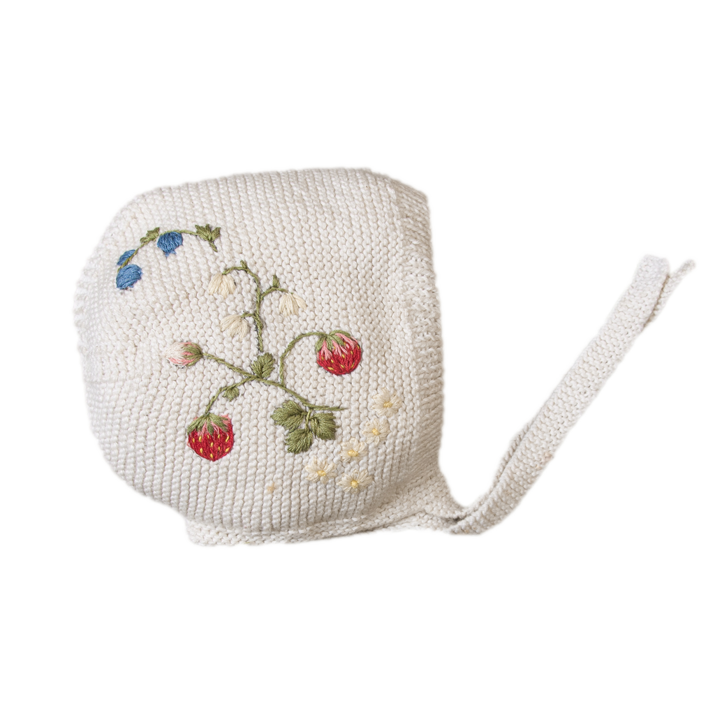 Strawberry bonnet (Cotton) - Marshmellow