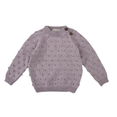 Bubble sweater (Cotton) - Lilac