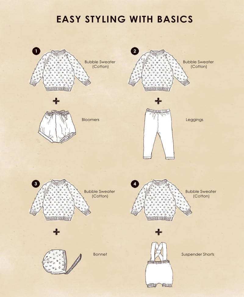 Bubble Sweater Cotton How to Style