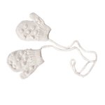 Bubble mittens - Cream White