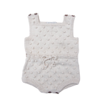 Bubble romper - Cream White