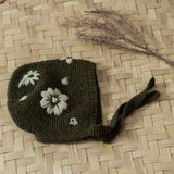 Flora bonnet - Moss