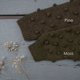 Little Buds sweater - Moss