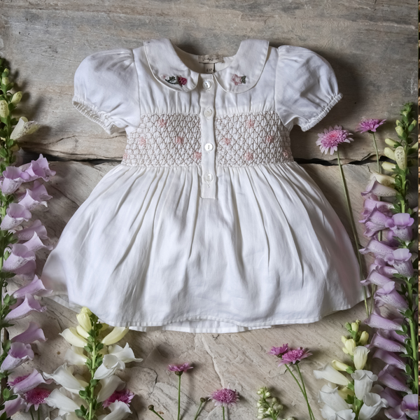 Rose dress - Marshmellow