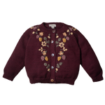 Blackberries cardigan - Grape