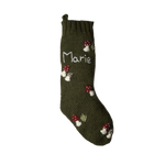 Personalized Mushroom Stocking - Moss