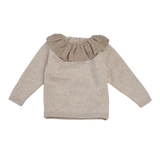 Agnes sweater - Barley & Nutty brown