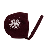 Snowflake bonnet - Dark Grape