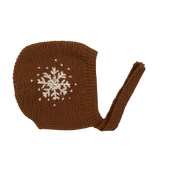 Snowflake bonnet - Caramel