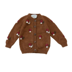 Mushroom cardigan - Caramel