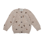 Little Buds cardigan - Barley