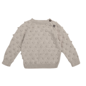 Bubble sweater (Cotton) - Oats