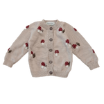 Mushroom cardigan - Oats