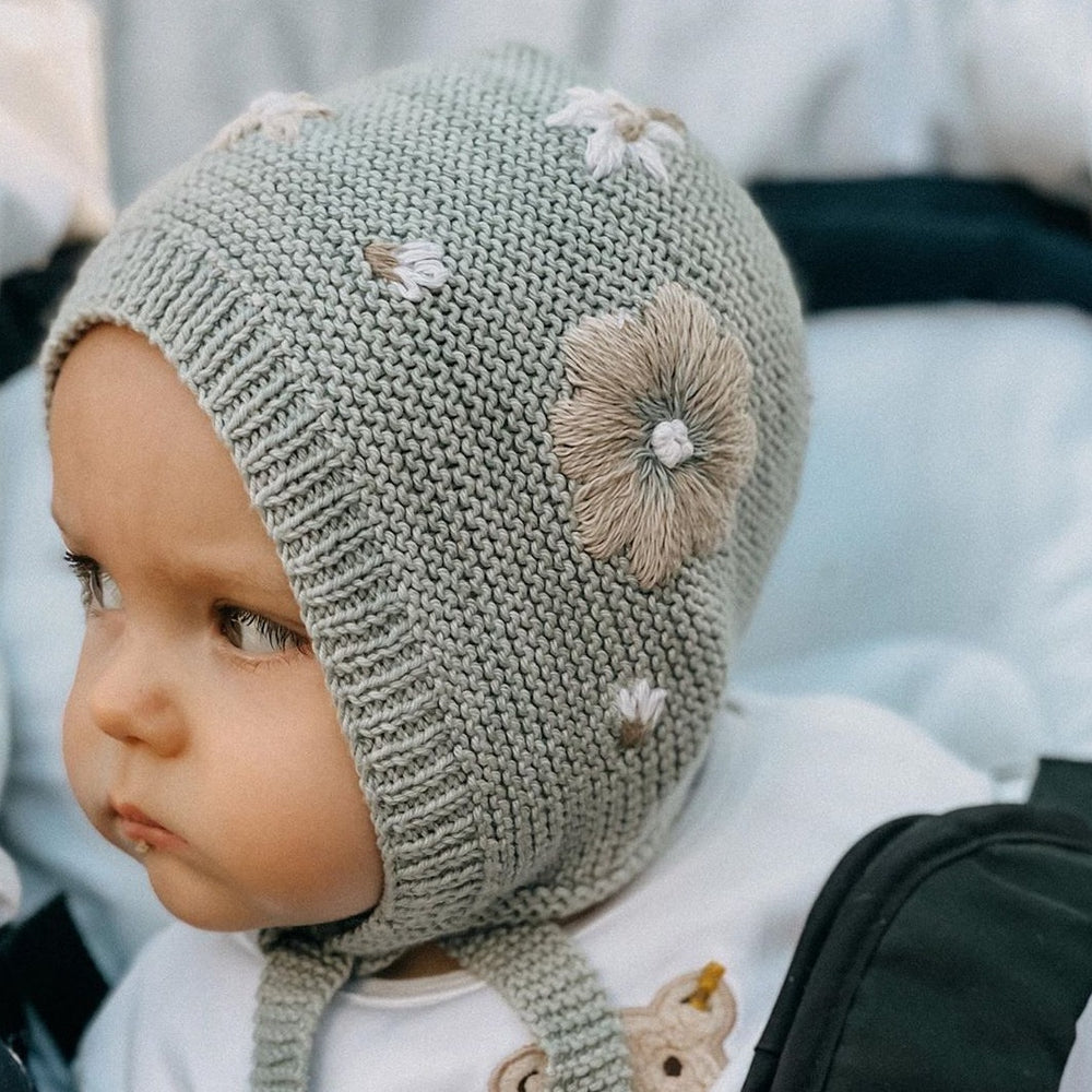 HOLIDAY CABLEKNIT BABY BONNET HOLIDAY】CABLEKNIT BABY BONNET ホリデイ ニット帽 帽子