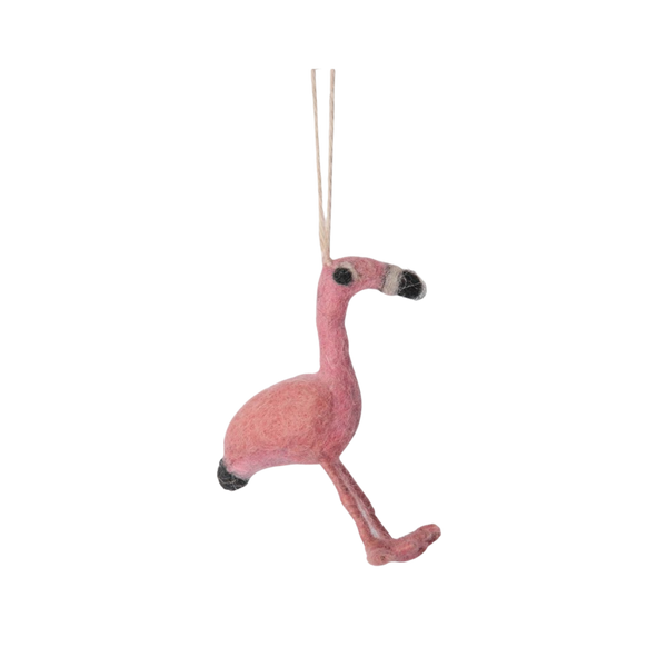 Christmas Ornament Pink Flamingo