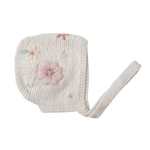 Flora bonnet - Cream White