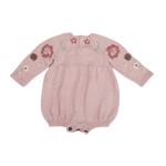 Flora Romper - Dusty Pink