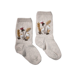 Wildflower socks (Women) - Barley