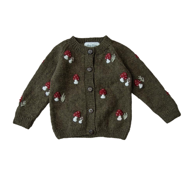 Mushroom cardigan Pine Shirley Bredal Online Shop