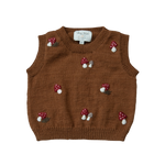 Mushroom vest - Caramel