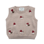 Mushroom vest - Oats