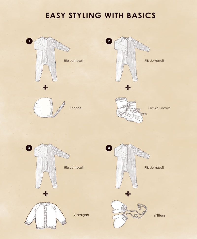 Rib Jumpsuit Illustration How to Style