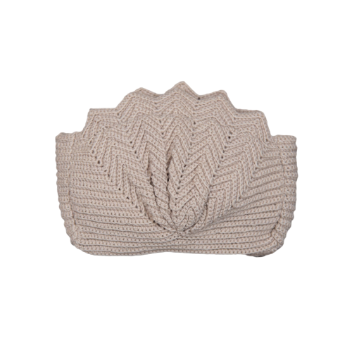 Seashell make up bag - Oats