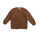 Smock cardigan - Caramel