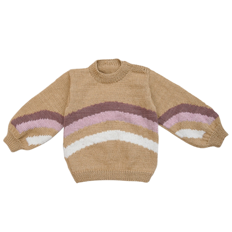 Rainbow sweater - Masala