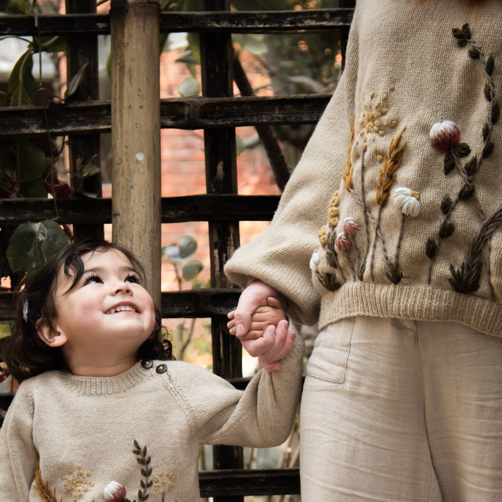 Wildflower sweater (Women) - Linen | Shirley Bredal Online Shop