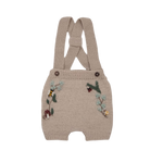 Woodland suspender short - Oats