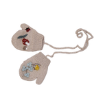 Woodland mittens - Oats