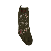 Gingerbread Stocking - Moss